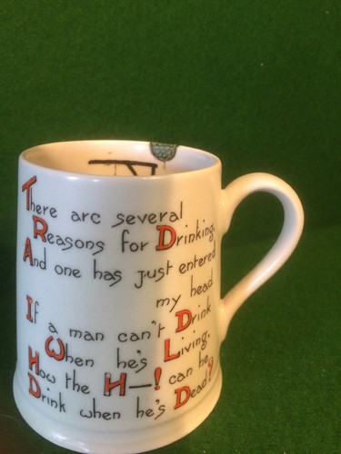 Vintage carlton ware mug - carlton,