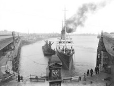 The Ss Scotia At Holyhead