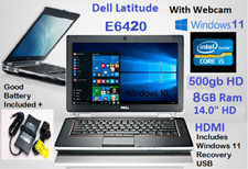 Dell E6420 Fast i5 512GB SSD