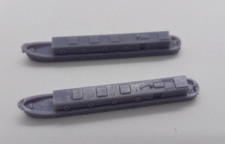 2 x Z Scale 72ft Narrowboats