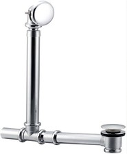 Exposed Chrome Roll Top Bath