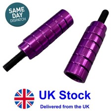 Purple stunt scooter pegs with - purple,