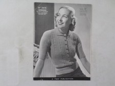 1940's Vintage Knitting