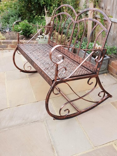 Seater metal garden park - 2,