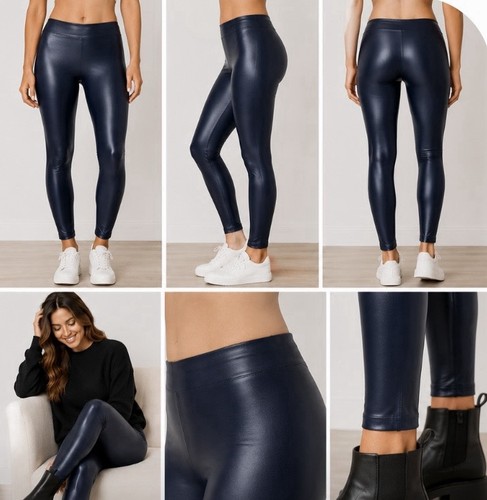 High waist navy - high-waist,