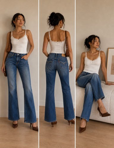 Y2k indie levi 515 bootcut - indie, levi's