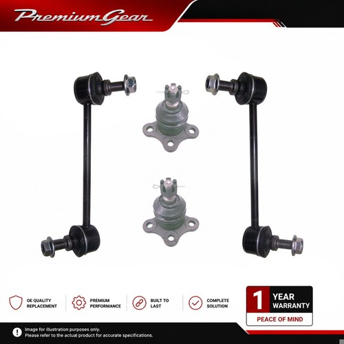 4pcs front upper sway bar - front,
