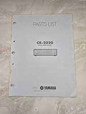 Yamaha CR-2020 Receiver Parts
