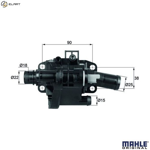 Thermostat coolant 83 - thermostat,