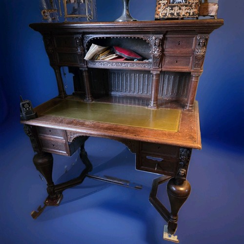 Unusual highly decorative - an,