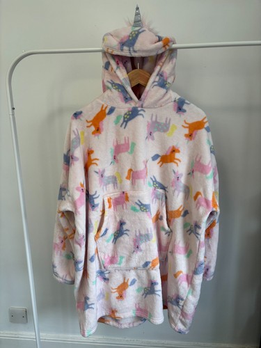 Matalan girls unicorn hooded - matalan,