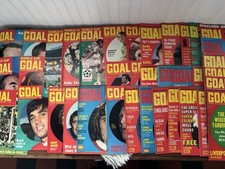 Goal Magazines 1960s Onwards all Listed & Number and Month Issued only £1 each