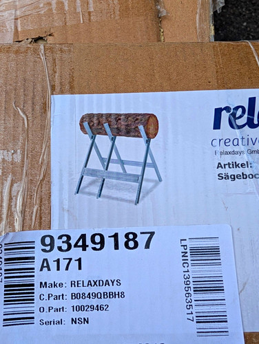 Relaxdays saw horse - relaxdays,