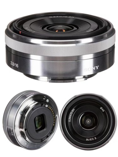 Sony sel16f28 16mm - sony,