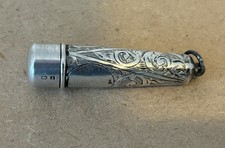 Hallmarked Silver Cheroot Case