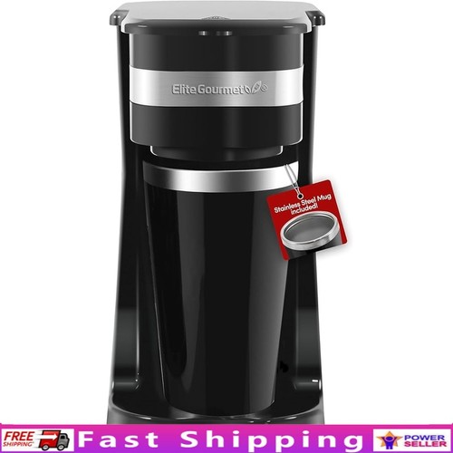 Single serve coffee maker - single, w/