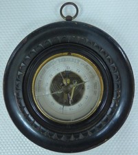 Antique french aneroid wall - aneroid,