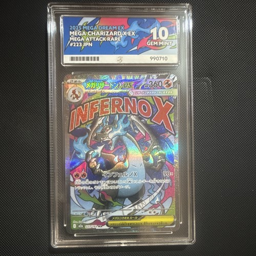 Ace grading mega charizard - ace,