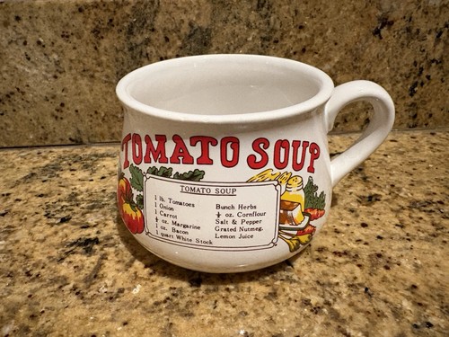 Vintage 1970s tomato soup