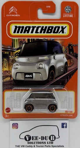 Matchbox citroen ami - silver, ev