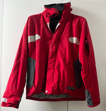 Rossignol Racing Ski Jacket | Hooded Waterproof | Red | Mens Classic Fit