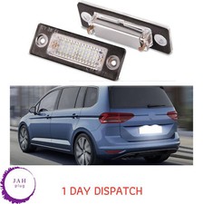 LICENSE NUMBER PLATE LED ERROR FREE 2x LIGHT FOR VW CADDY CANBUS GOLF J-ETTA