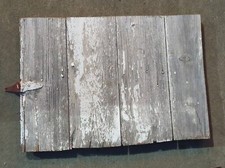 Vtg Iowa Barn Wood Door