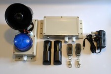 Infrared Driveway Alarm,Yard,Farm, Garage/DoorAlarm,Single Beam,Remote Control.