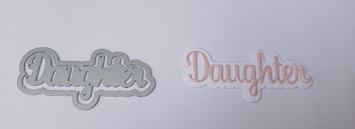 Family name daughter - family, 'daughter'