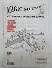 Magic Mitre Miter Guide Manual