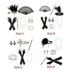 Women 1920S Accessories Set