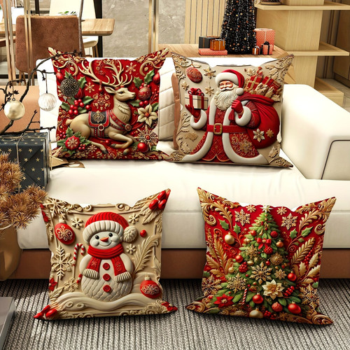 Christmas cushion cover set - cover, of