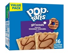 Pop Tarts - GIRL SCOUTS COCONUT CARAMEL - American USA Import UK Seller