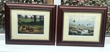 Two Framed & Mounted Julian Friers Grouse Wildlife Countryside Prints