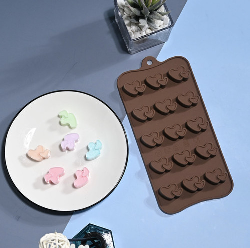 Animal silicone chocolate - animal,