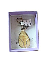 Golden Danburite Pendant