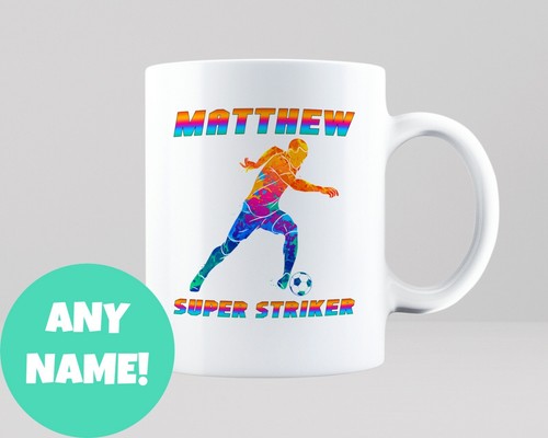 Personalised football mug - mug, gift