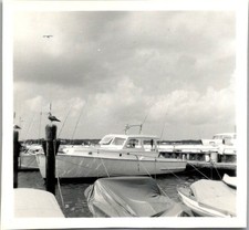 1950s Marina Scene Cabin