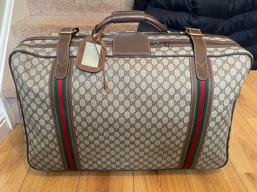Vintage gucci suitcase - gucci, xl