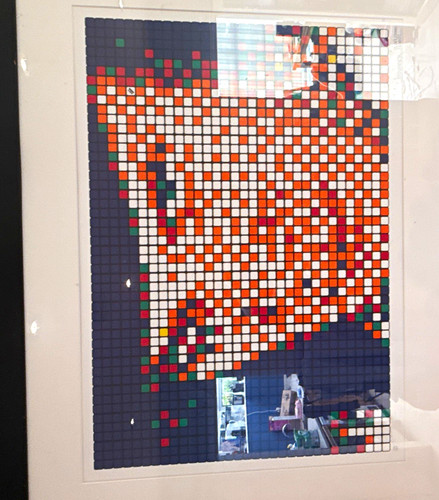 Invader signed numbered - signed,