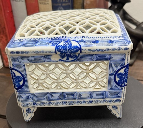 Antique japanese blue white - japanese, &