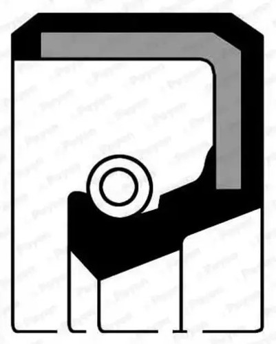 Crankshaft seal ring mvq - crankshaft, o-ring