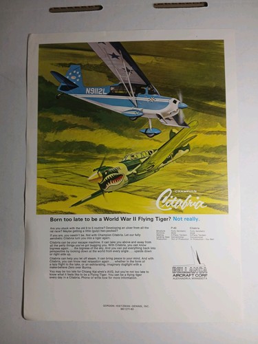 Champion citabria print proof - print,