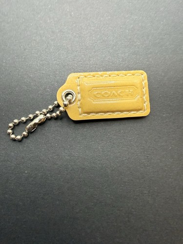 Coach mustard yellow leather - yellow,