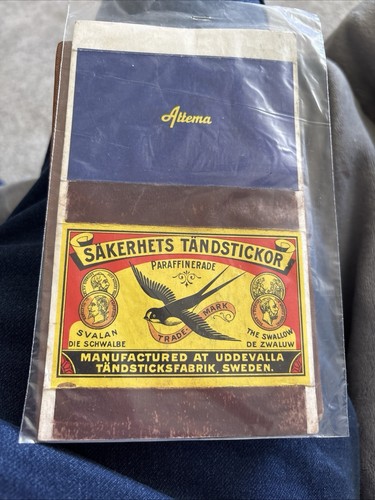 Vintage big cardboard matches - cardboard,