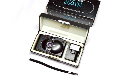Mint boxed olympus xa2 35mm - mint,