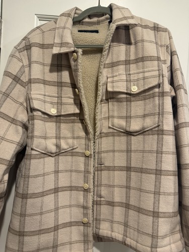 Allsaints fleece flannel - allsaints,