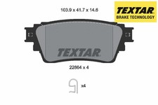 REAR BRAKE PADS SET 2286401