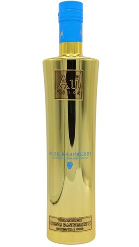 Blue raspberry vodka 70cl - blue,