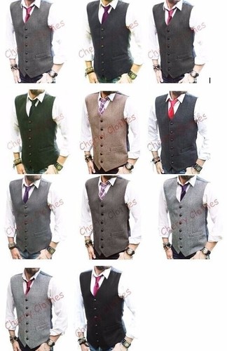 Mens waistcoat wool blend - mens,